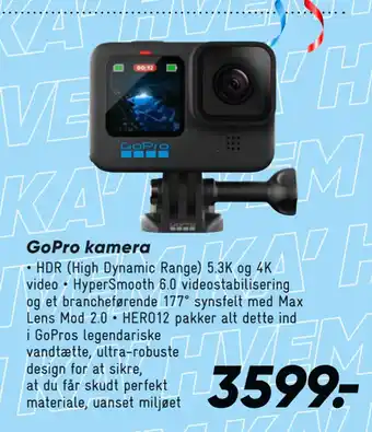 Bilka GoPro kamera tilbud