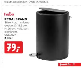 jem & fix PEDALSPAND tilbud