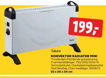 jem & fix KONVEKTOR RADIATOR MINI tilbud