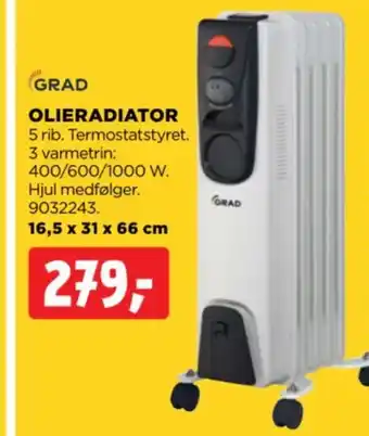 jem & fix OLIERADIATOR tilbud