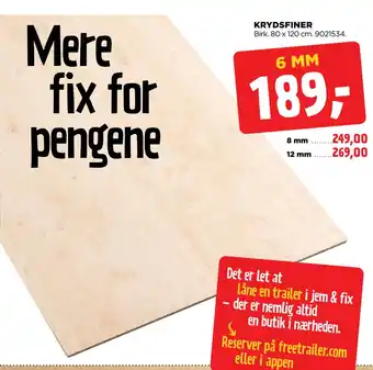 jem & fix KRYDSFINER tilbud