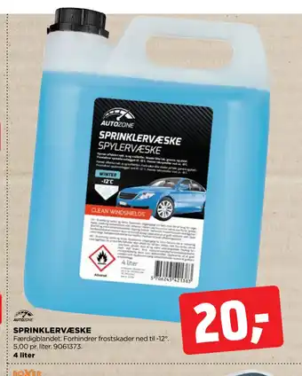 SPRINKLERVÆSKE