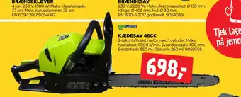 jem & fix KÆDESAV 46CC tilbud