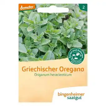 Helsemin PRE-ORDER - LEVERING UGE 9 - Bingenheimer Saatgut - Biodynamisk plantefrø 2024 - Græsk Oregano tilbud