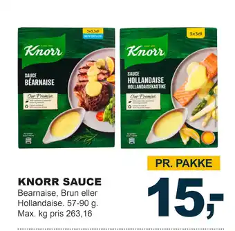 Let-Køb KNORR SAUCE tilbud