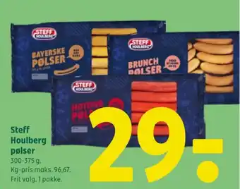 Coop 365 Steff Houlberg pølser tilbud