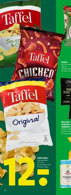 Coop 365 Taffel Chips tilbud