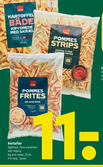 Coop 365 Kartofler tilbud