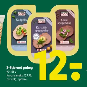 Coop 365 3-Stjernet pålæg tilbud