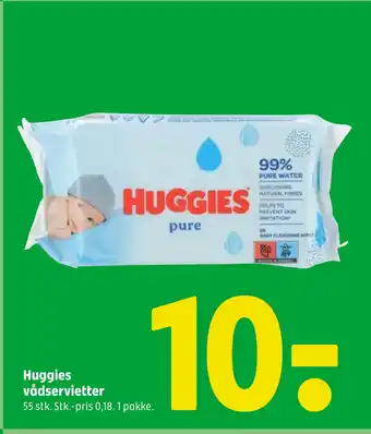 Huggies vådservietter