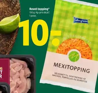 Coop 365 Revet topping tilbud