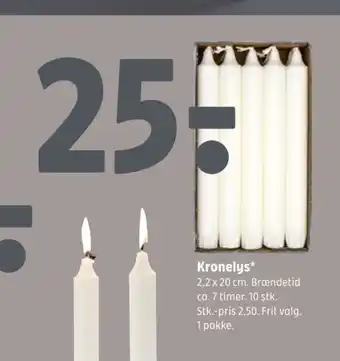 Coop 365 Kronelys tilbud