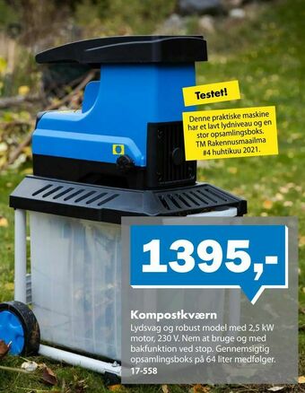Biltema Kompostkværn tilbud