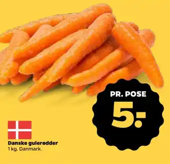 Netto Danske gulerødder tilbud