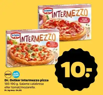 Netto Dr. Oetker Intermezzo pizza tilbud