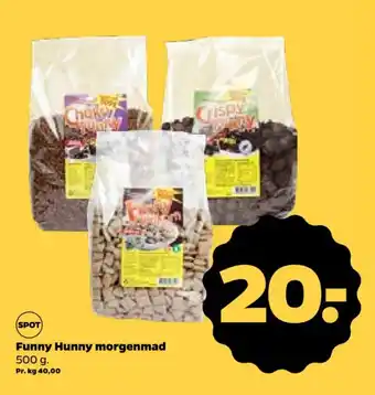 Netto Funny Hunny morgenmad tilbud