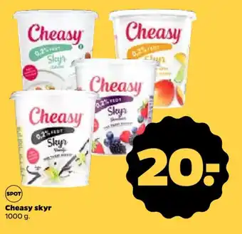 Netto Cheasy skyr tilbud