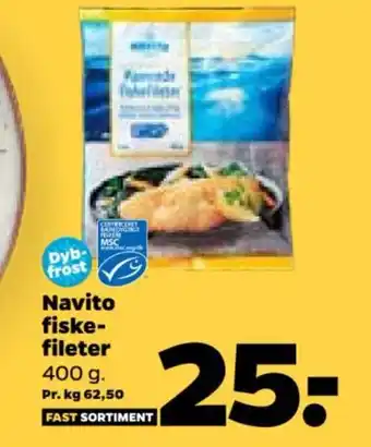 Netto Navito fiske- fileter tilbud