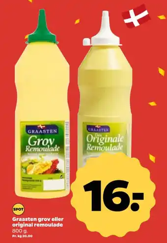 Netto Graasten grov eller original remoulade tilbud