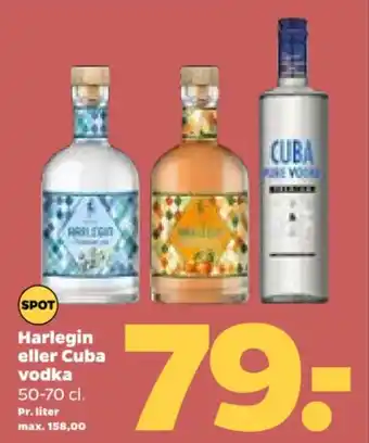 Harlegin eller Cuba vodka