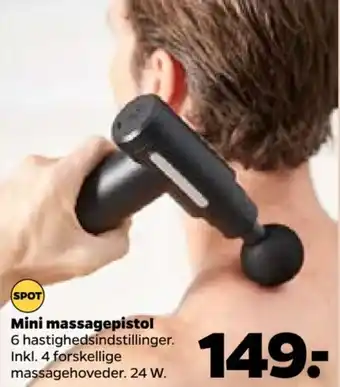Mini massagepistol