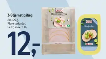 Føtex 3-Stjernet pålæg tilbud