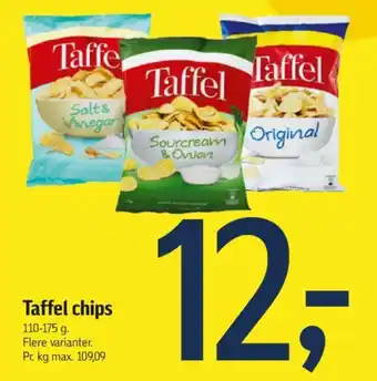 Føtex Taffel chips tilbud
