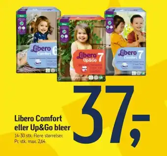Føtex Libero Comfort eller Up&Go bleer tilbud