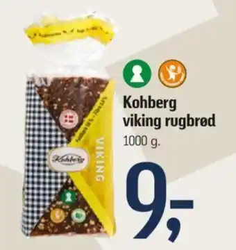 Føtex Kohberg viking rugbred tilbud