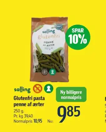 Føtex Glutenfri pasta penne af ærter tilbud