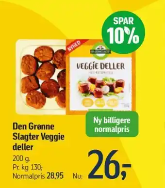 Føtex Den Grønne Slagter Veggie deller tilbud