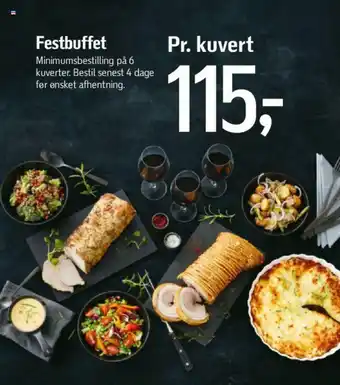 Føtex Festbuffet tilbud