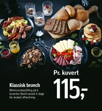 Føtex Klassisk brunch tilbud