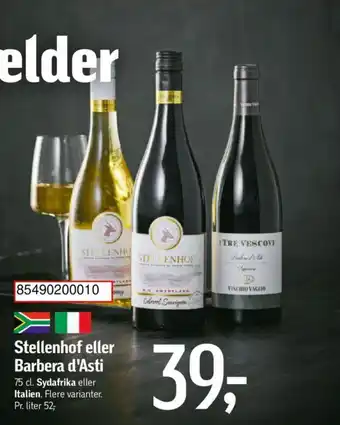 Føtex Stellenhof eller Barbera d'Asti tilbud