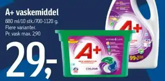 Føtex A+ vaskemiddel tilbud