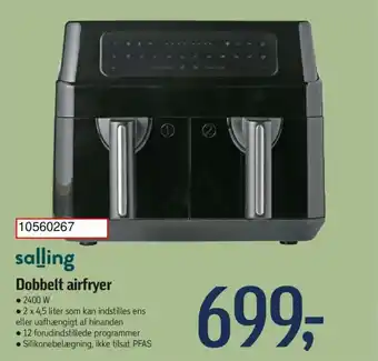 Føtex Dobbelt airfryer tilbud