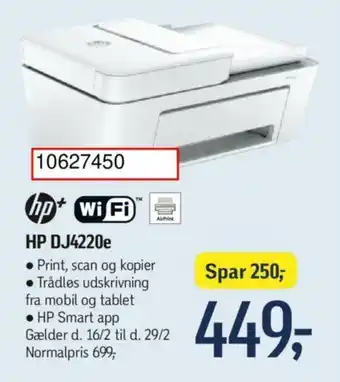 Føtex HP DJ4220e tilbud