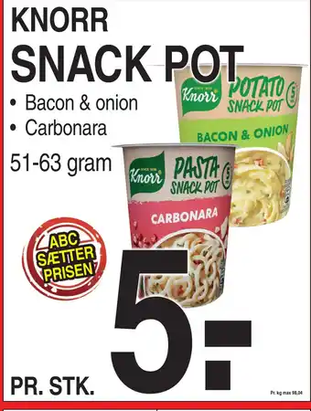 KNORR SNACK POT