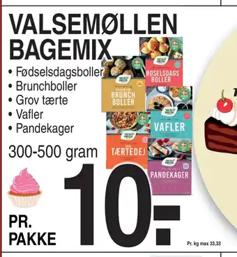 ABC Lavpris VALSEMØLLEN BAGEMIX tilbud