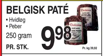 BELGISK PATÉ