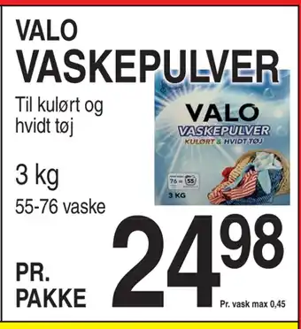 ABC Lavpris VASKEPULVER tilbud