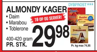 ABC Lavpris ALMONDY KAGER tilbud