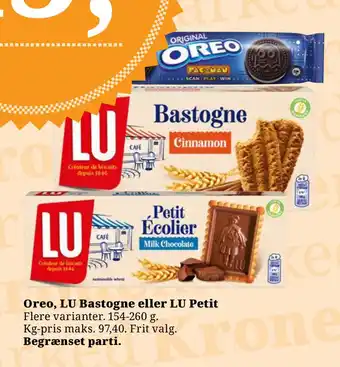 Oreo, LU Bastogne eller LU Petit