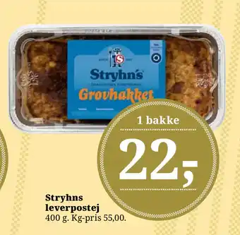 Dagli'Brugsen Stryhns leverpostej tilbud
