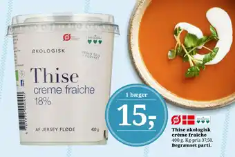 Dagli'Brugsen Thise økologisk crème fraîche tilbud