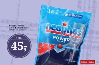 Neophos Power All in 1 opvasketabs