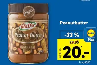 Lidl Peanutbutter tilbud