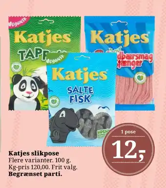 Dagli'Brugsen Katjes slikpose tilbud
