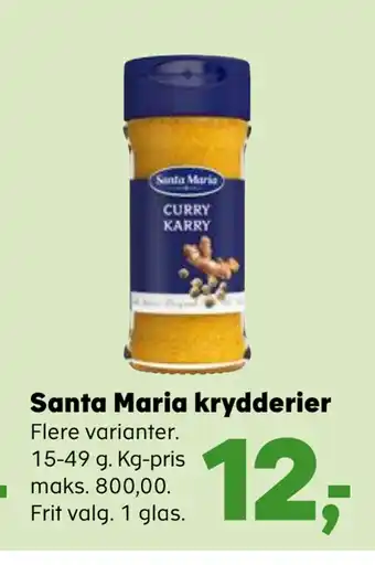 Santa Maria krydderier