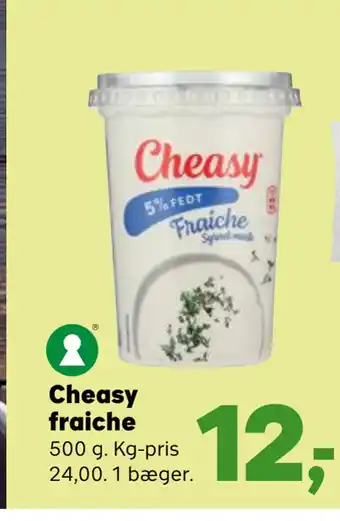 Kvickly Cheasy fraiche tilbud